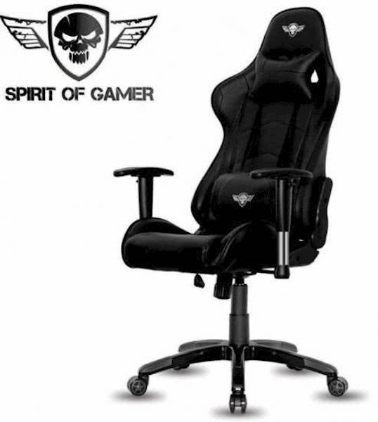 Gaming stolica -  Spirit of gamer - DEMON BLACK