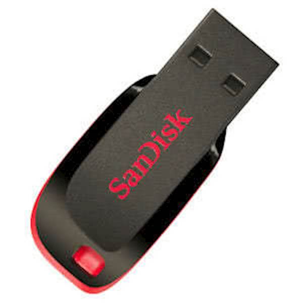 USB SanDisk 16GB CRUZER BLADE 2.0, crno-crvena, bez poklopca