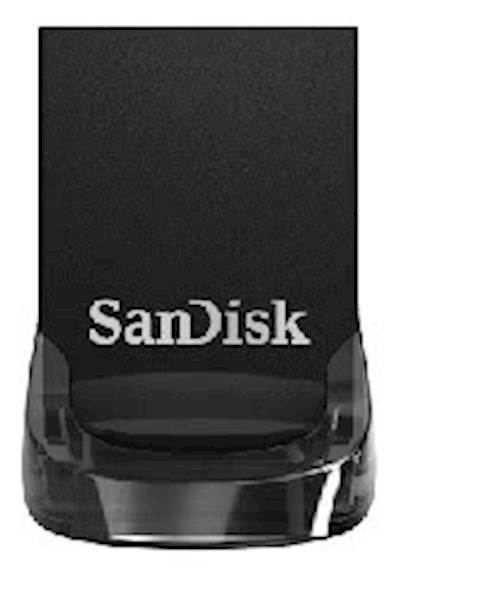 USB SanDisk 64GB ULTRA FIT  3.1 / 3.0, crna, mikro format, hardversko šifriranje