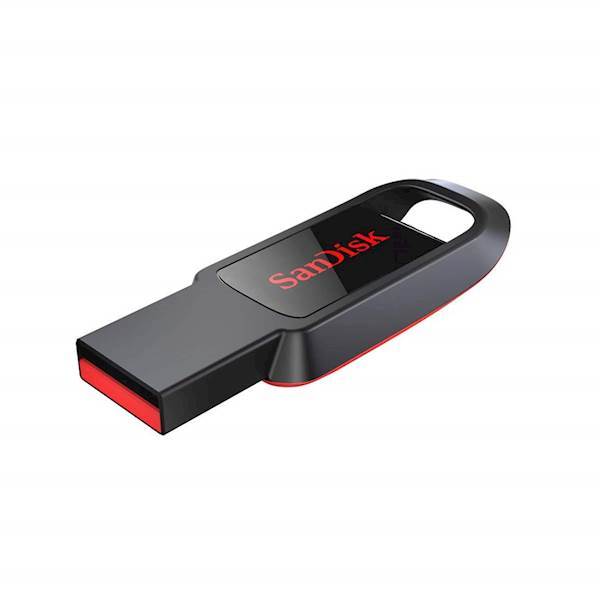 USB SanDisk 16GB CRUZER SPARK  2.0, crno-crvena, bez poklopca