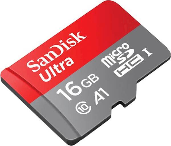 SDHC SanDisk micro SD 16GB ULTRA MOBILE, 98MB/s, UHS-I C10, A1, adapter