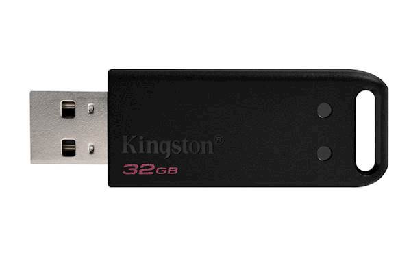USB Kingston 32GB DT20 USB 2.0, crne boje, bez poklopca