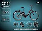 Električni bicikl RKS MB6 BLACK