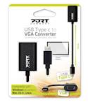 Adapter PORT USB-C u VGA, rezolucija: 1920 x 1200 ili 1080p