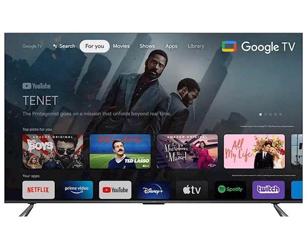 TV TCL QLED 50C645 Android Google TV