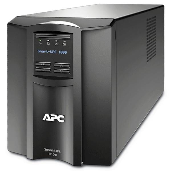 Smart-UPS APC,1000VA, Tower, 230V, 8x IEC C13, SmartConnect Port+SmartSlot, AVR, LCD